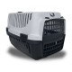 Pet Plast Art Κλουβί Μεταφοράς Κατοικίδιων Με Πλαστική Πόρτα & Αποθήκευση Μαύρο/Άσπρο Max 8kg