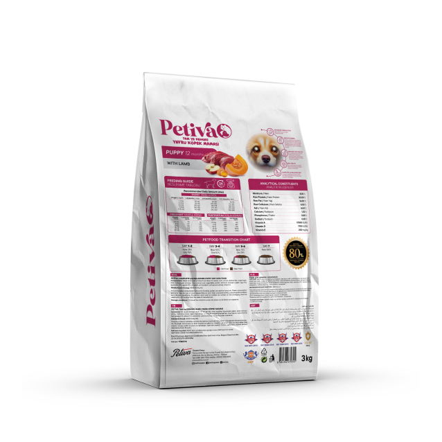 Petiva Dog Food Puppy Chicken 3kg