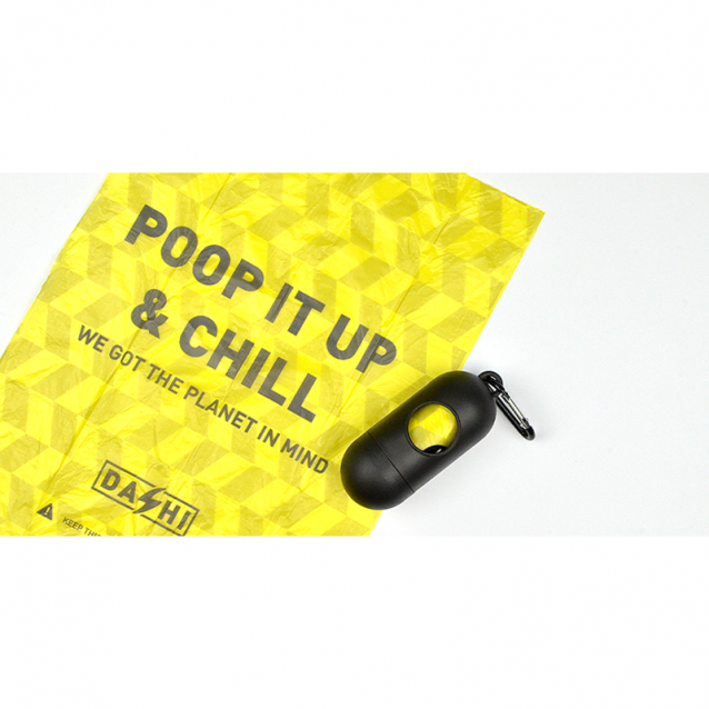 Dashi Poop Bag Dispenser + Δώρο 2 Βιοδιασπώμενα Ρολά 