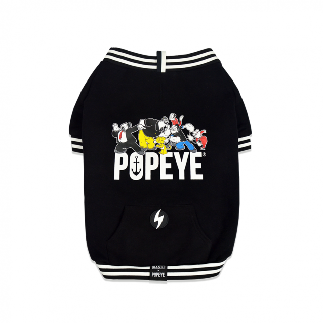 Dashi Popeye Sweat Black Medium