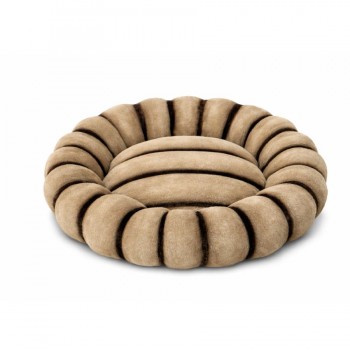 Κρεβάτι Σκύλου και Γάτας PupCloud Στρογγυλό 70x154 cm Καφέ