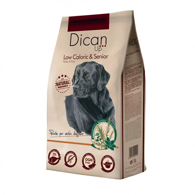 Dibaq Dican Up Low Calorie & Senior Gluten Free Turkey & Rice 3kg