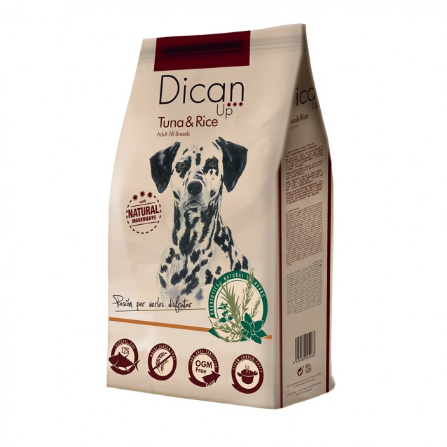Dibaq Dican Up Low Grain Adult All Breeds Gluten Free Tuna & Rice 3kg