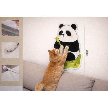 Snuggles The Panda Cat Scratcher 50*80cm Αυτοκόλλητο Ονυχοδρομιο