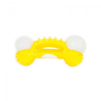 Akinu Dental Παιχνίδι Για Σκύλους Strong Nylon Κίτρινο 13cm