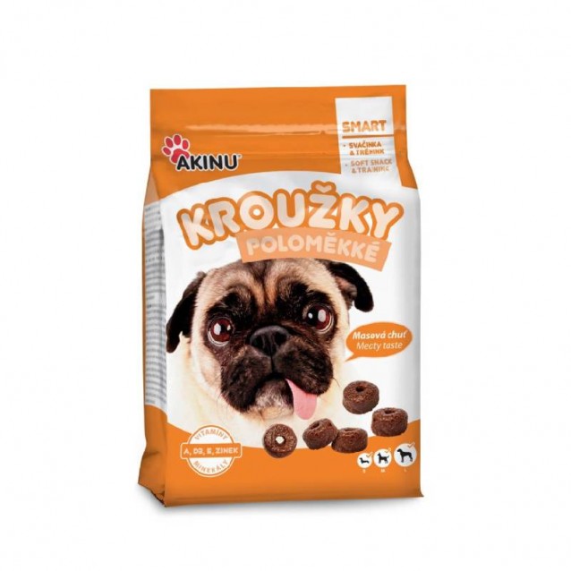 Akinu Soft Rings Ημι–Υγρές Λιχουδιές 500g