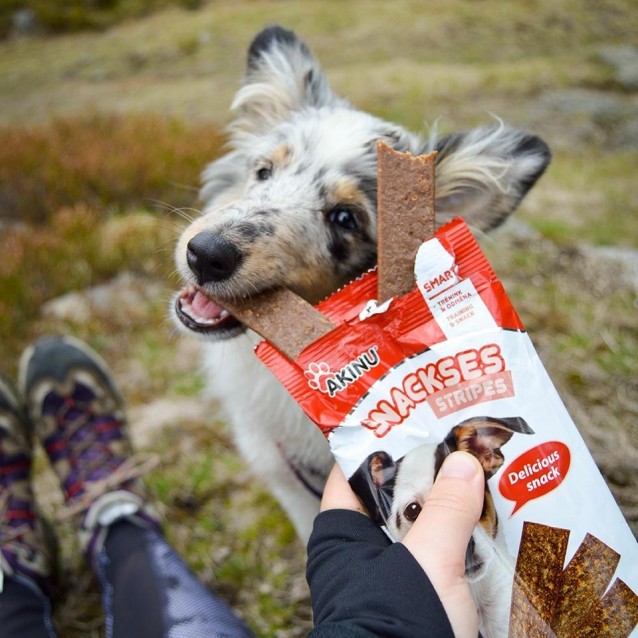Akinu Snackses Μαλακές Λωρίδες Με Μοσχάρι 12Τεμ