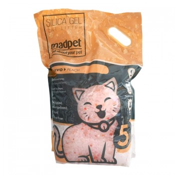Madpet Άμμος Σιλικόνης Ροδάκινο 5lt
