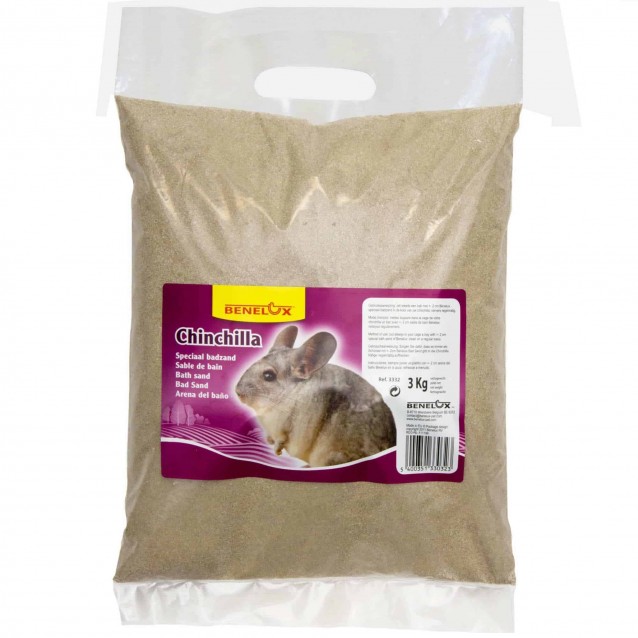 Benelux Άμμος Υγιεινής Για Τσιντσιλά 3kg