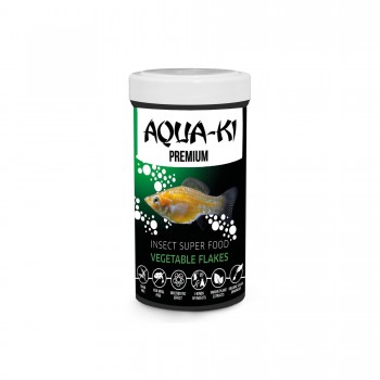Aqua-ki Insect Vegetable Flakes 100ml/18gr