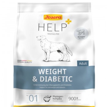 Josera Help Weight & Diabetic Dog Dry 5x900g