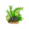 Aqua One Διακοσμητικό Ενυδρείου Ambulia-Pongo & Java Fern on Rock 17x11x15cm