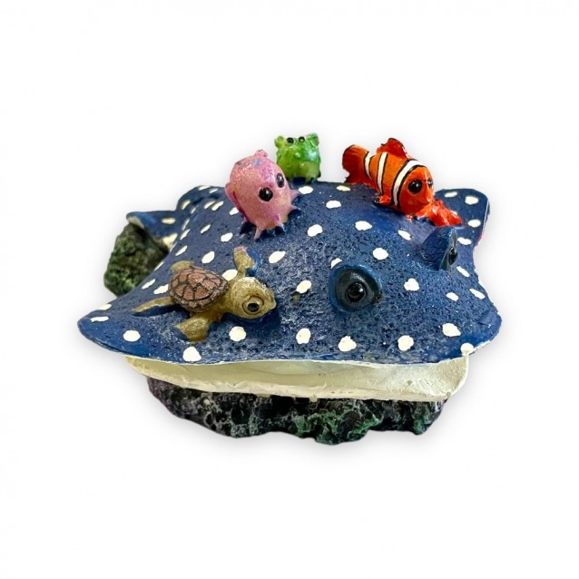 Aqua One Διακοσμητικό Ενυδρείου Mr Stingray 14x13x6cm (Air Operated)