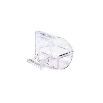Imac Δοχείο Τροφής Πουλιών Mia Διάφανο 8,2×9,5×8 cm