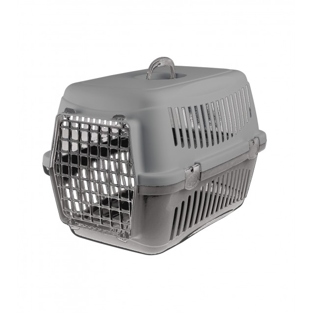 Felix V Box Μεταφοράς Με Μεταλλική Πόρτα Γκρι 48x32,5x32,5cm