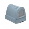 Imac Τουαλέτα Γάτας Zuma 2nd Life Plastic Με Συρτάρι Avio Blue 56x40x42,5cm