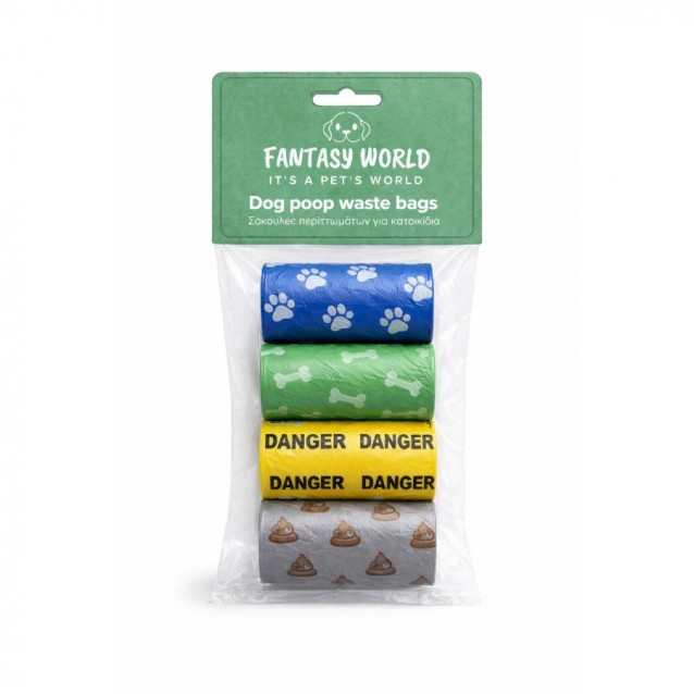 Fantasy World Σακούλες Περιττωμάτων 4 Rolls