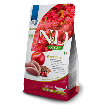 Farmina N&D Adult Cat Quinoa Hairball 300gr