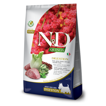 Farmina N&D Adult Dog Mini Quinoa Digestion Lamb 2.5kg