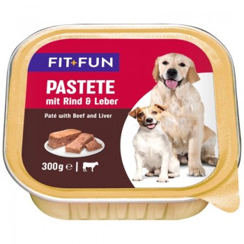 Fit+Fun Πατέ Σκύλου Με Βοδινό & Συκώτι 300gr
