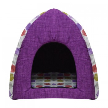 Madpet Φωλιά Igloo Λιλά 43x43x40cm 