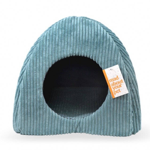 Madpet Φωλιά Igloo Premium Μπλε 43x43x40cm