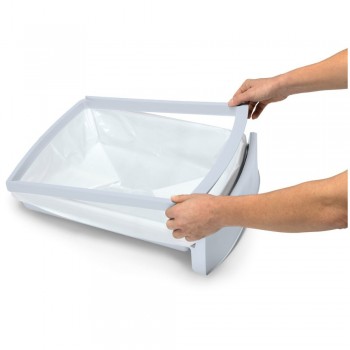 Imac Τουαλέτα Γάτας Frida Με Συρτάρι Ανοιχτό Γκρι 40x56x43,5cm