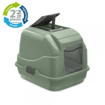 Imac Τουαλέτα Γάτας Easy Cat 2nd Life Plastic Green 50x40x40cm