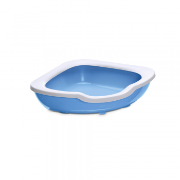Imac Λεκάνη Γάτας Γωνιακή Fred Blue 51x51x15,5cm