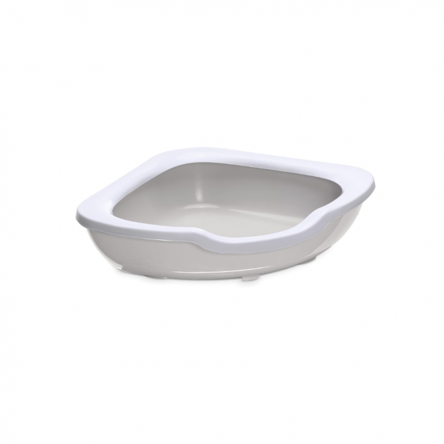 Imac Λεκάνη Γάτας Γωνιακή Fred Grey 51x51x15,5cm