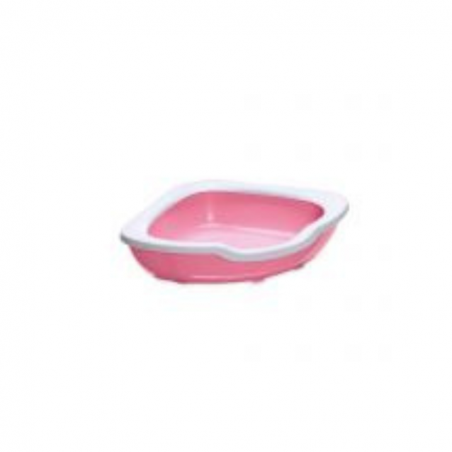Imac Λεκάνη Γάτας Γωνιακή Fred Pink 51x51x15,5cm