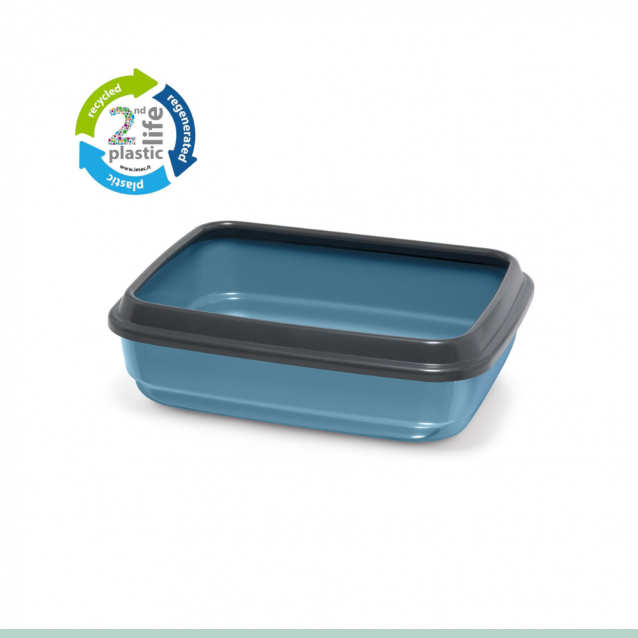 Imac Λεκάνη Γάτας Jerry 2nd Life Plastic Blue 50x40x14,5cm