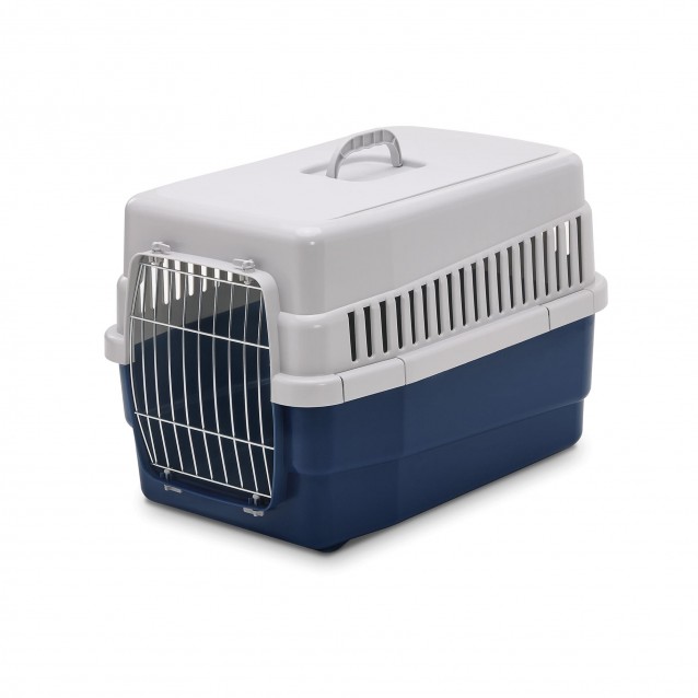Imac Carry 60 Κλουβί Μεταφοράς Για Σκύλο & Γάτα Μπλε 60x40x40cm