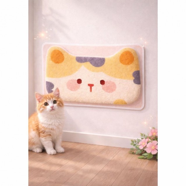 Pumpkin The Catleader Cat Scratcher 50*80cm Αυτοκόλλητο Ονυχοδρομιο