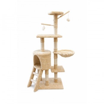 The Honeycomb Scratch Cat Tree 48×34×138 cm Ονυχοδρόμιο