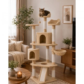 The Grate Catsby Cat Tree 58*58*200cm Ονυχοδρόμιο
