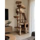 The Scratch Kingdom Cat Tree 55*45*190cm Ονυχοδρόμιο