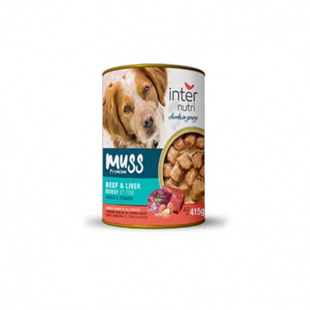 Internutri Muss Μοσχάρι & Συκώτι 415gr