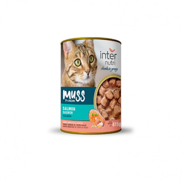 Internutri Muss Σολομός 415gr