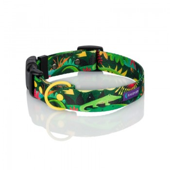 Hauever Περιλαίμιο Σκύλου Green Crocodile Large 40x62cm