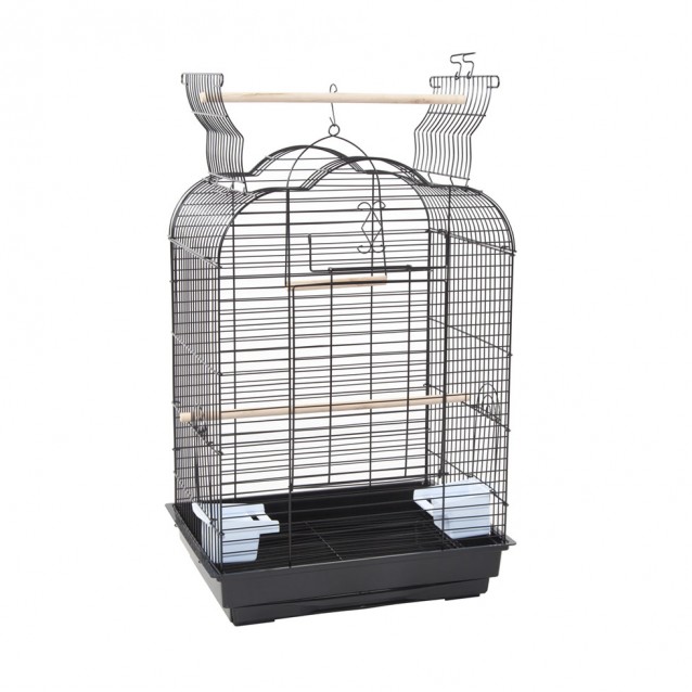 Blu The Parrot Cage Black No4 47.5x36x68cm