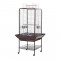 Pet Κλουβί Μεγάλου Παπαγάλου 59x59x152cm Χρυσό 1187G