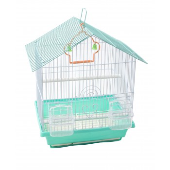 Zazu Bird Cage Pink No4 30x23x39cm