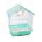 Zazu Bird Cage Pink No4 30x23x39cm