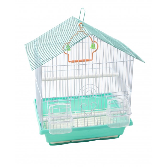Zazu Bird Cage Pink No4 30x23x39cm