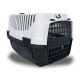 Pet Plast Art Κλουβί Μεταφοράς Κατοικίδιων Με Πλαστική Πόρτα  Άσπρο/Μαύρο Max 8kg