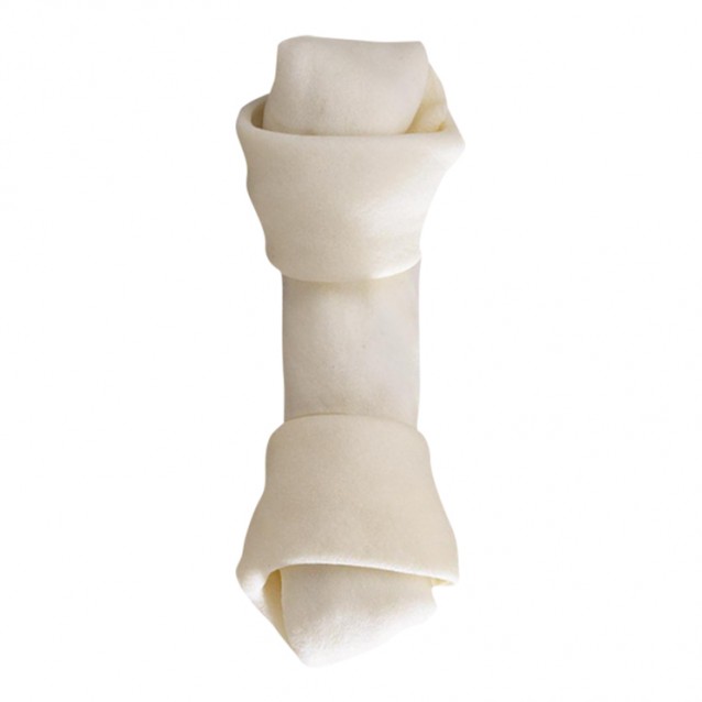 Madpet Κόκκαλο Με Κόμπους Λευκό 12cm 