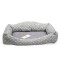 Madpet Κρεβάτι Classic Naira Γκρι Με Καρδούλες 60x43x14cm