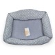 Madpet Κρεβάτι Classic Naira Γκρι Με Καρδούλες 60x43x14cm