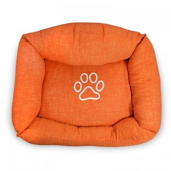 Madpet Κρεβάτι Deluxe Πορτοκαλί Με Πατουσάκι 55x43x17cm